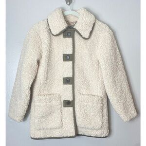 J. Crew Cream Kids Puffer Jacket Size XXSP
